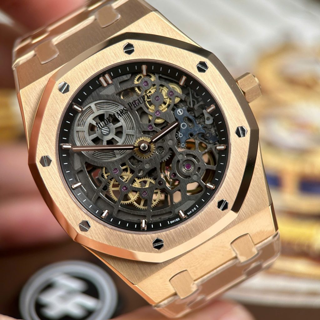Audemars Piguet Royal Oak Skeleton Super Clone Swiss Machine