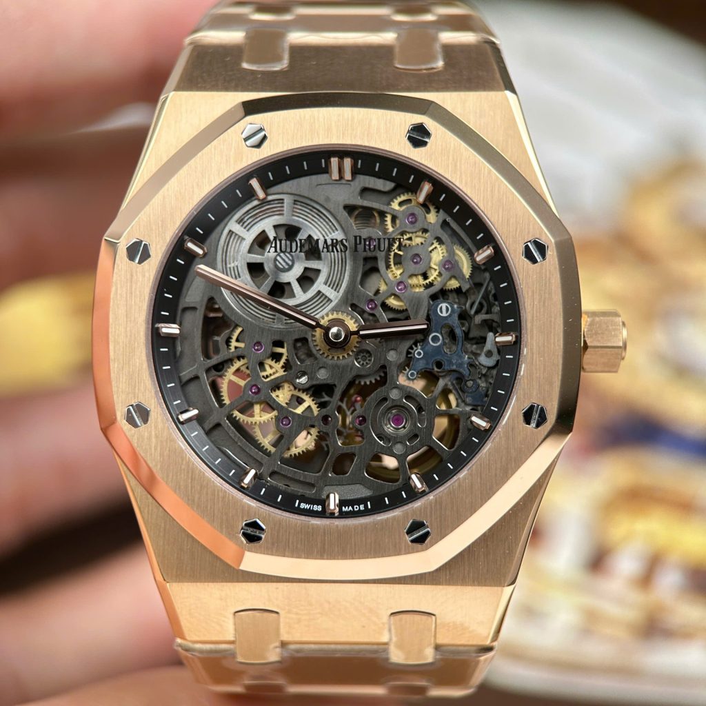 Audemars Piguet Royal Oak Skeleton Super Clone Swiss Machine