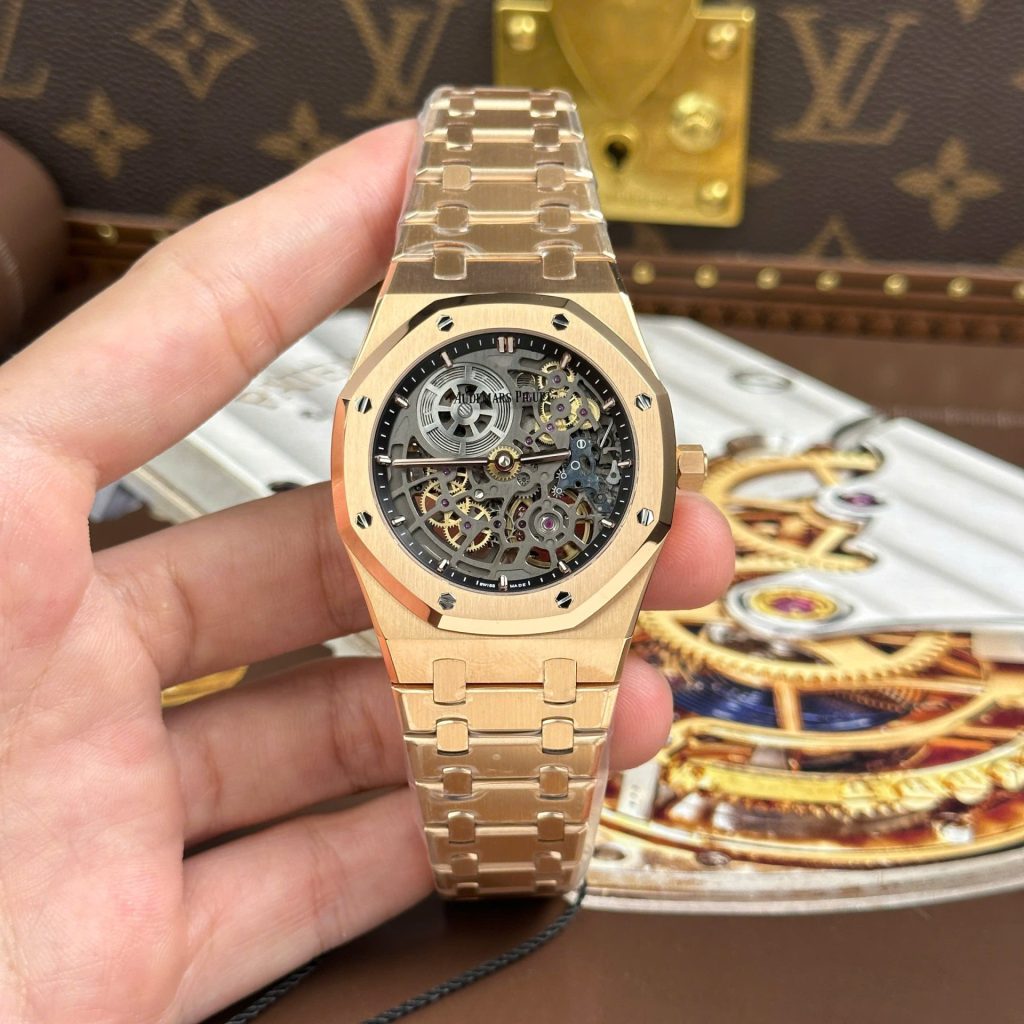 Audemars Piguet Royal Oak Skeleton Super Clone Swiss Machine