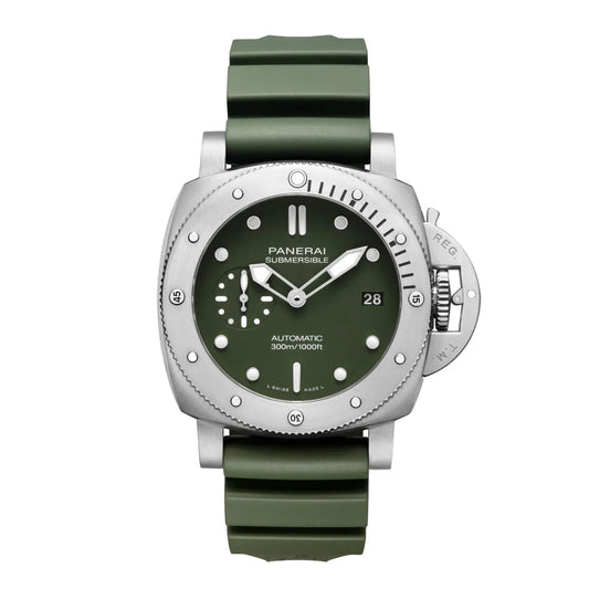 Panerai Submersible PAM01055Verde Militare Super Clone Swiss Machine
